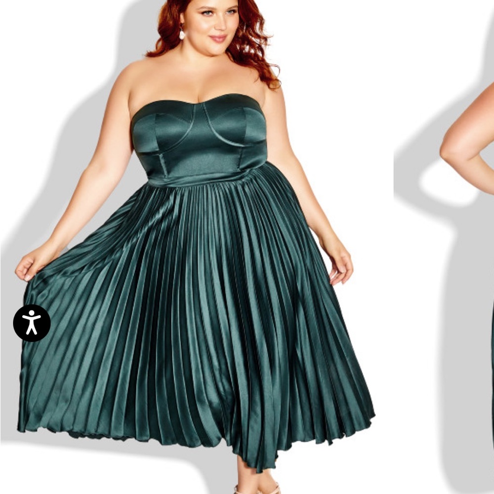 Ahana Dress in Emerald
